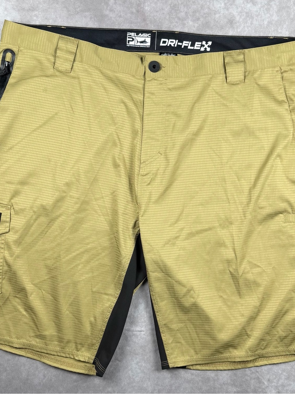 Pelagic Men's Dri-Flex Performance Olive Shorts